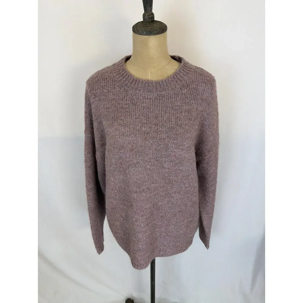 NWT Soya Concept Mauve Crew Neck Sweater Size XXL #0434